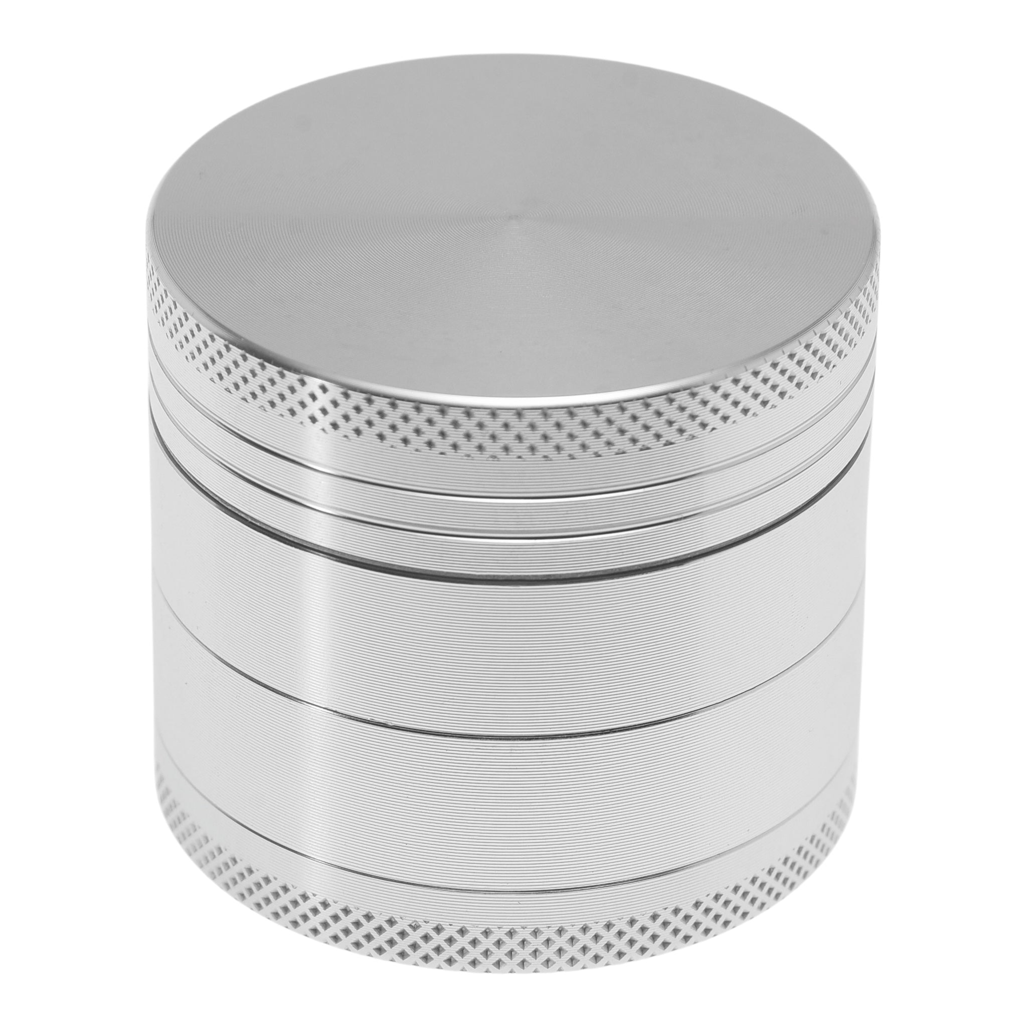 Near Dark Alu-Grinder konkav anodisiert 4-tlg Silber 