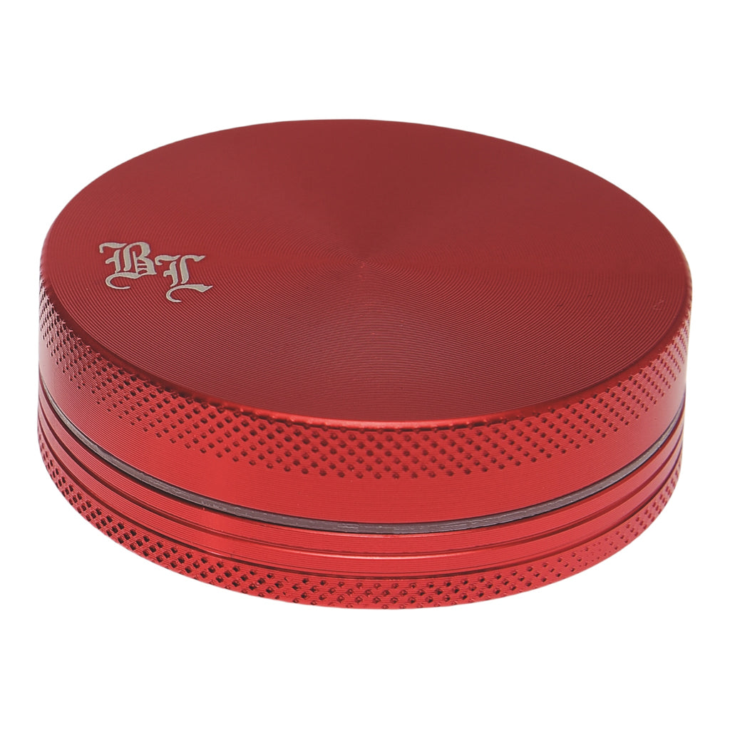 Black Leaf Alu Grinder 2 teilig Rot