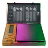 Black Leaf mini Scale Shine Feinwaage Bunt geöffnet quer