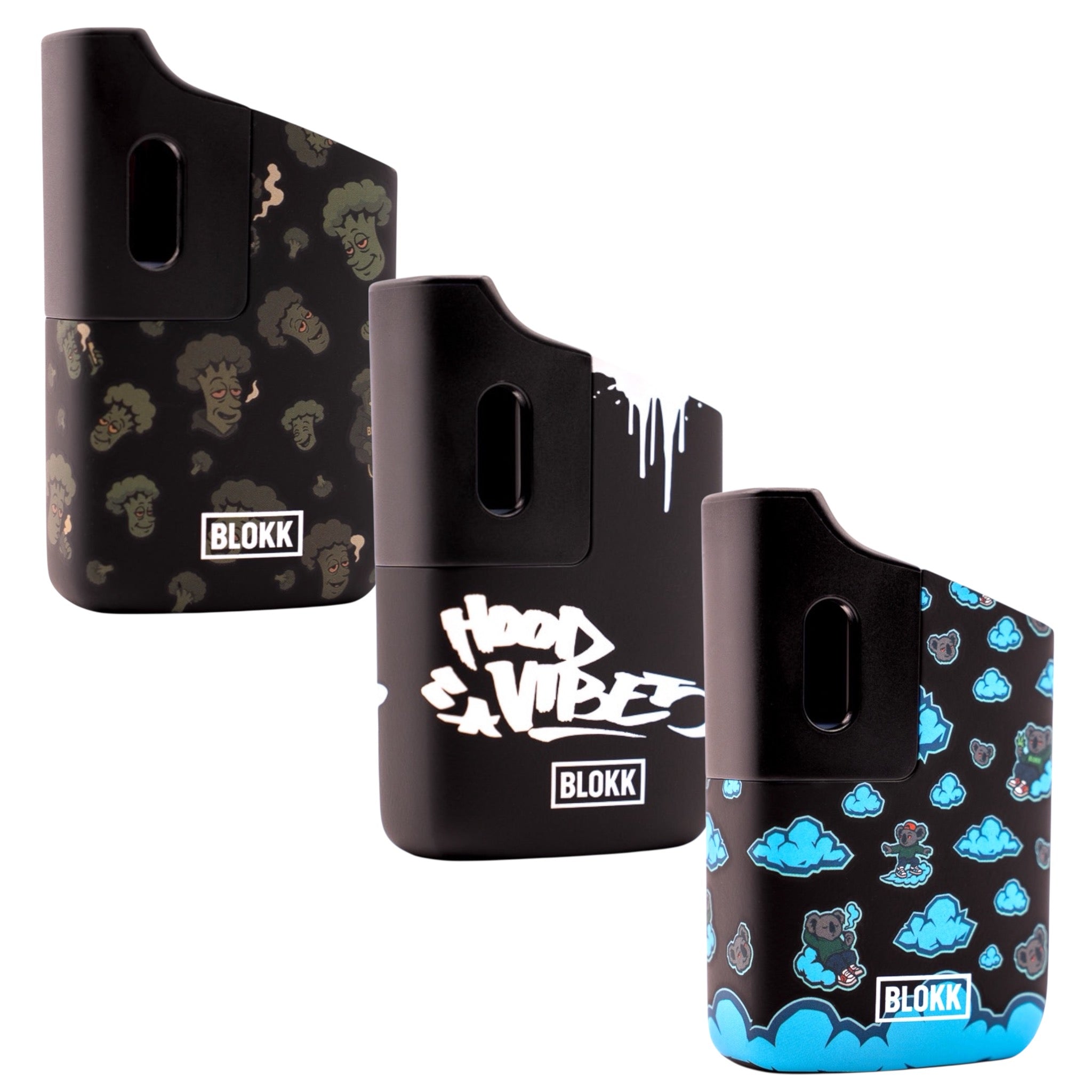 Blokk One Baked Brokk, Hood Vibes und Kush Koala