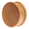 Canamix Grinder aus Esche mit Holzstiften  60mm  geschlossen Draufsicht Deckel