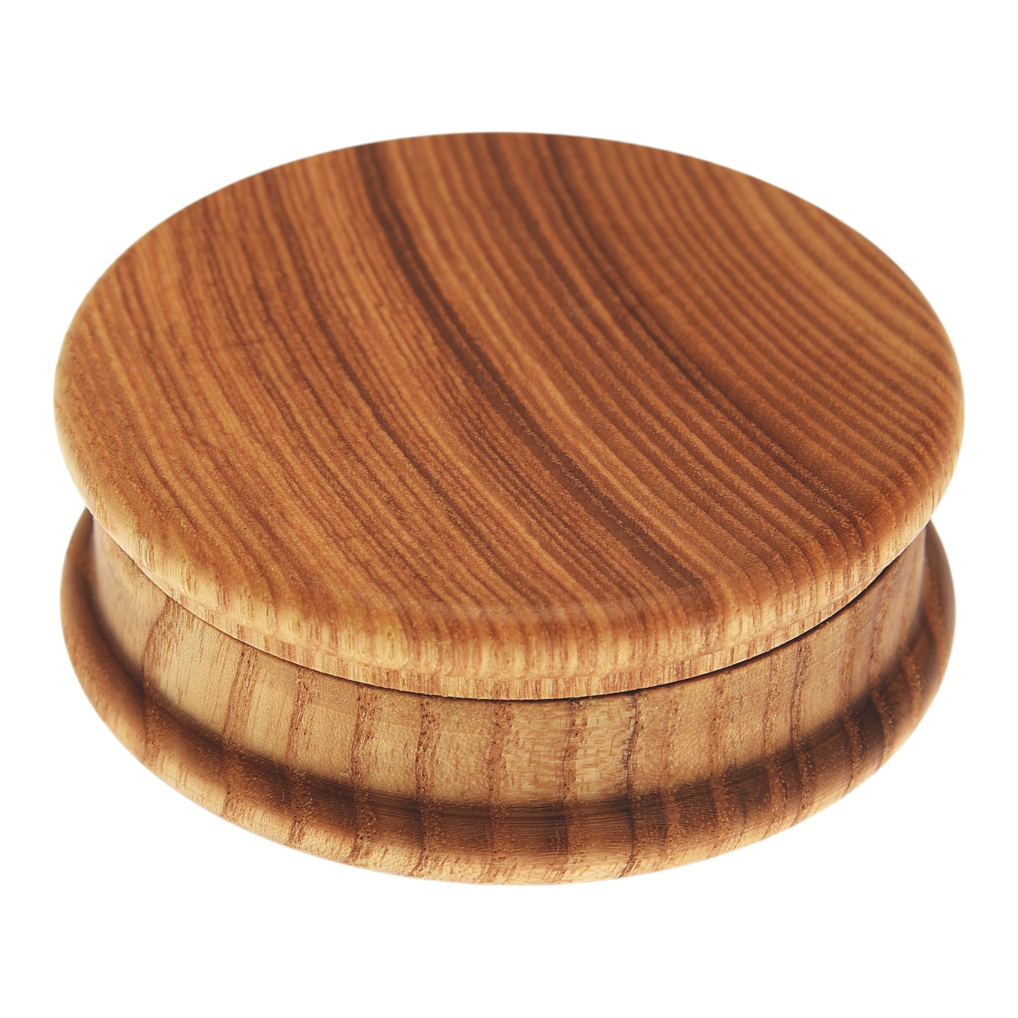 Canamix Grinder aus Esche mit Holzstiften  geschlossen schräg von vorne
