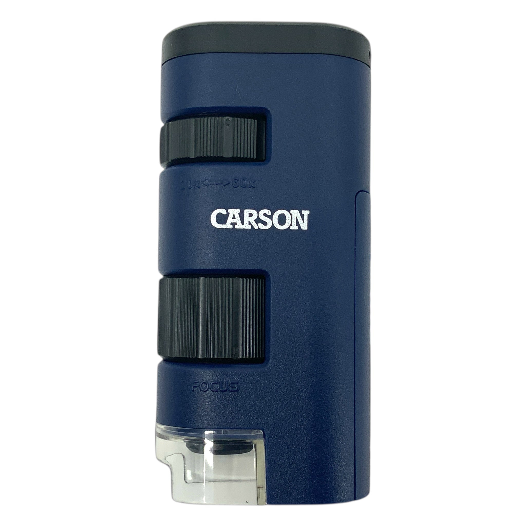 CARSON PocketMicro Taschenmikroskop LED 20-60fach senkrecht