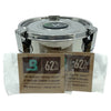 Cvault 0,95 Liter  mit 2x Boveda 62% 8 Gramm