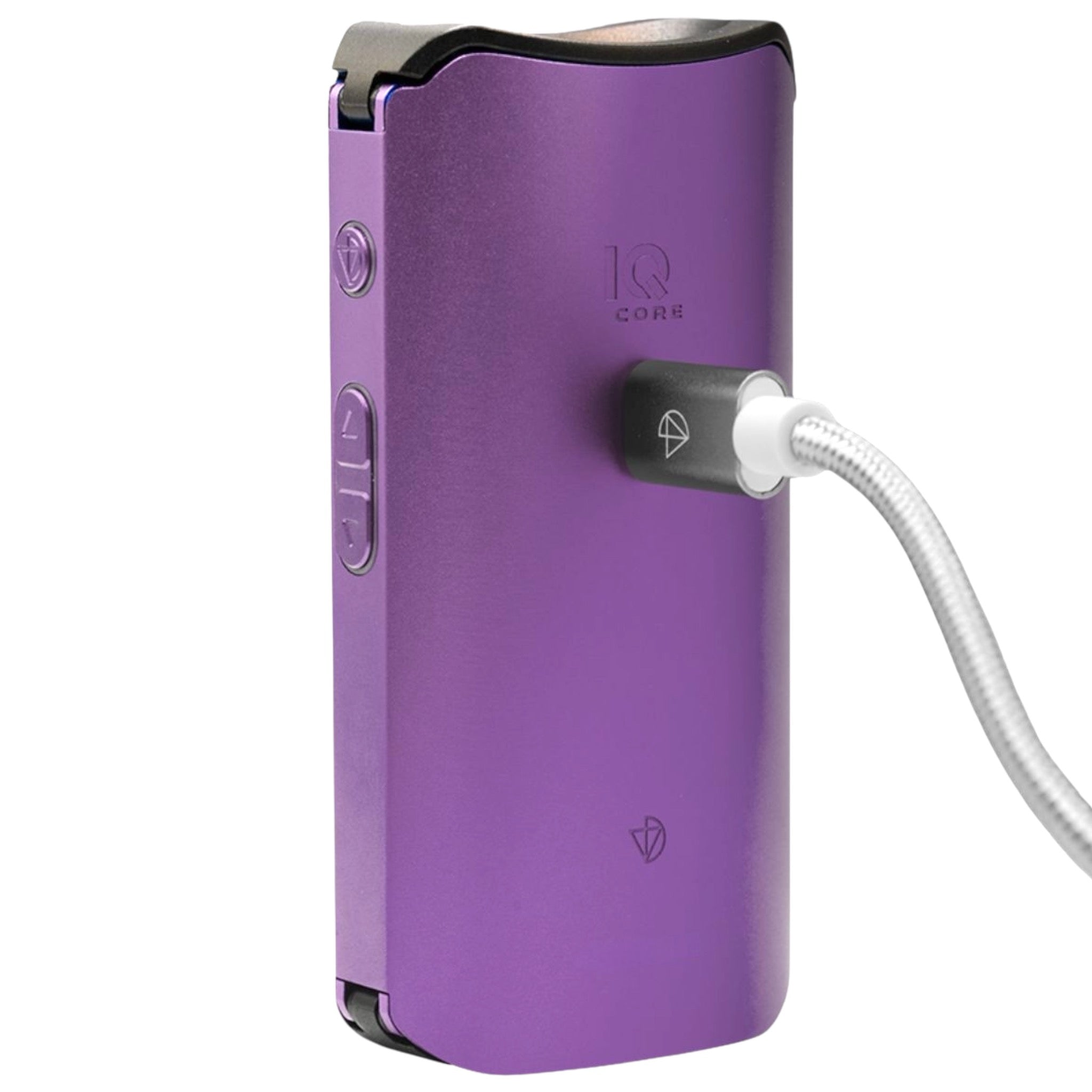 DaVinci IQ Core Lila stehend mit Ladekabel in der Buchse