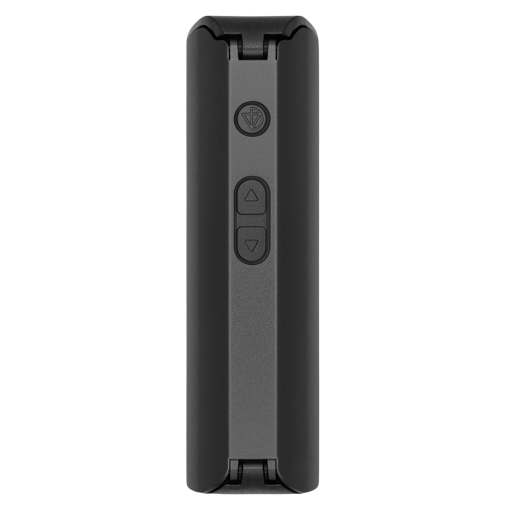 DaVinci IQ Core Schwarz stehend von der Seite mit Details Tasten