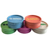 G-Rollz Hemp Grinder 2tlg verschiedene Farben aufeinander gestapelt