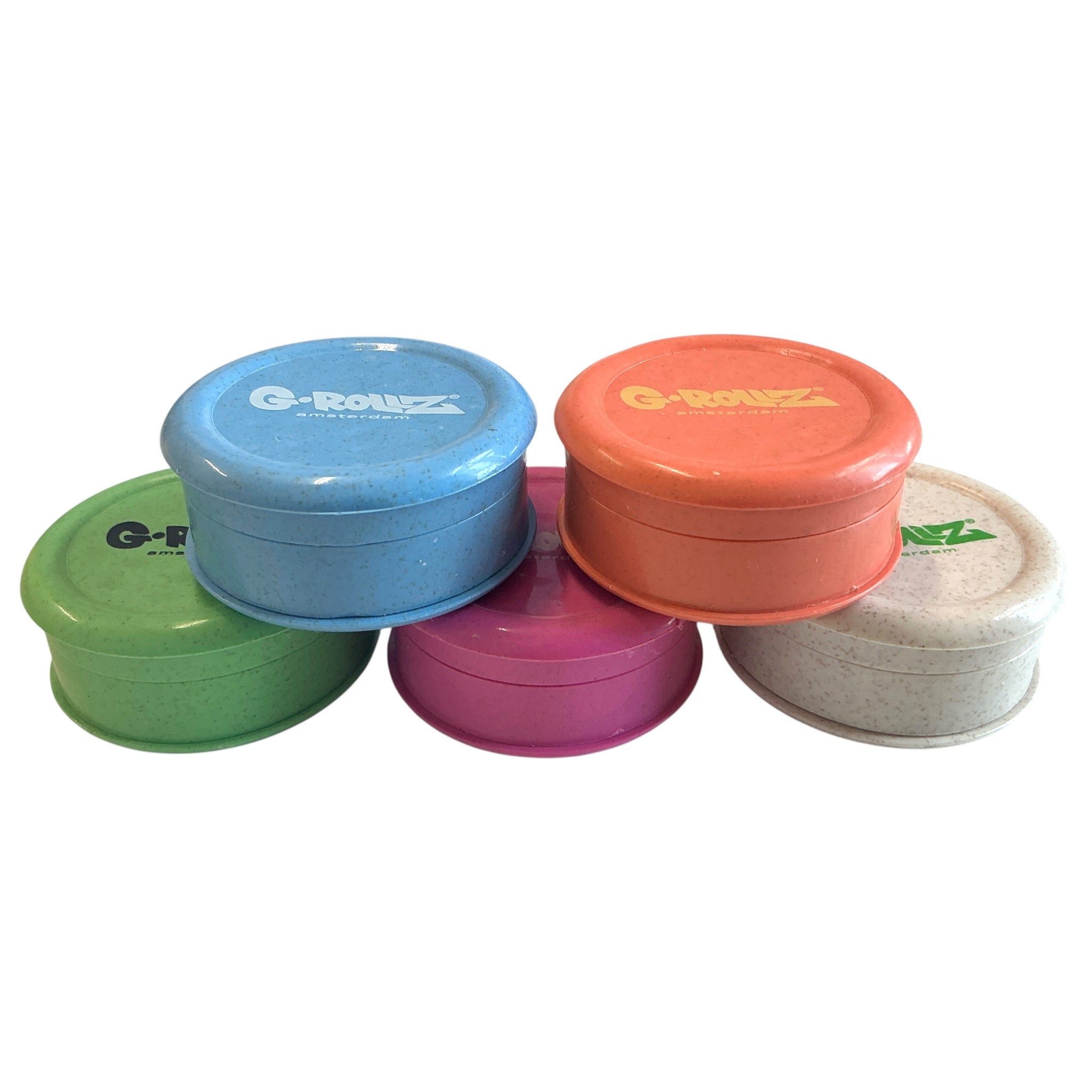G-Rollz Hemp Grinder 3tlg verschiedene Farben 