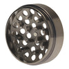 Near Dark Alu-Grinder konkav grau 4-tlg. Mahlwerk Details