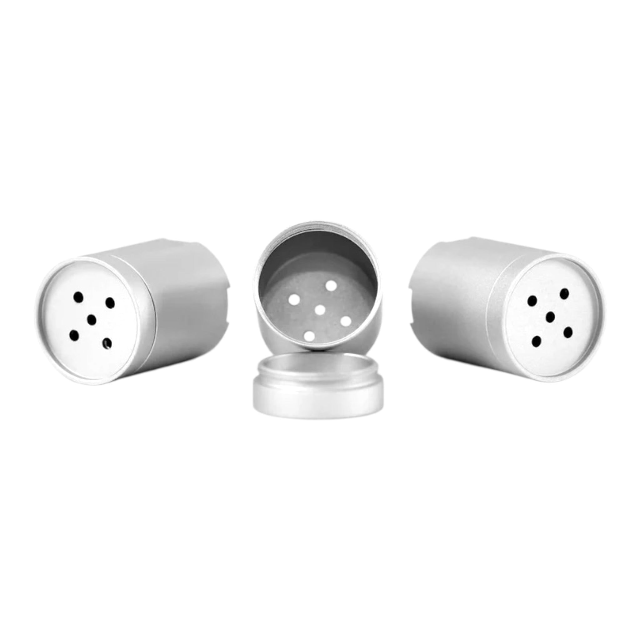 HIZEN Aluminium Kapseln im 3 er Set passend für Convectum, Nanu und Stilus Pro Max mittlere Kapsel geöffnet