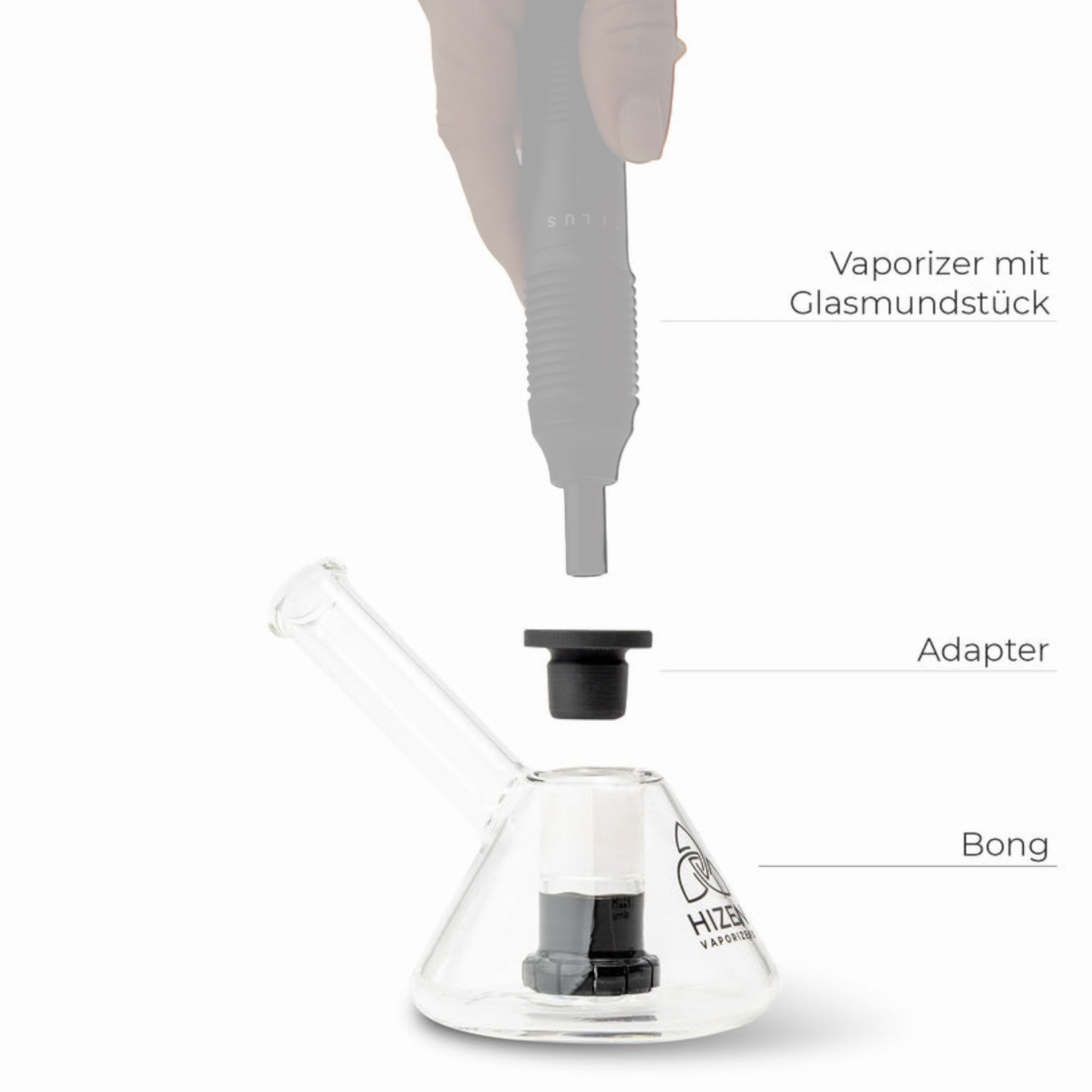 HIZEN Vapo Bubbler Anleitung