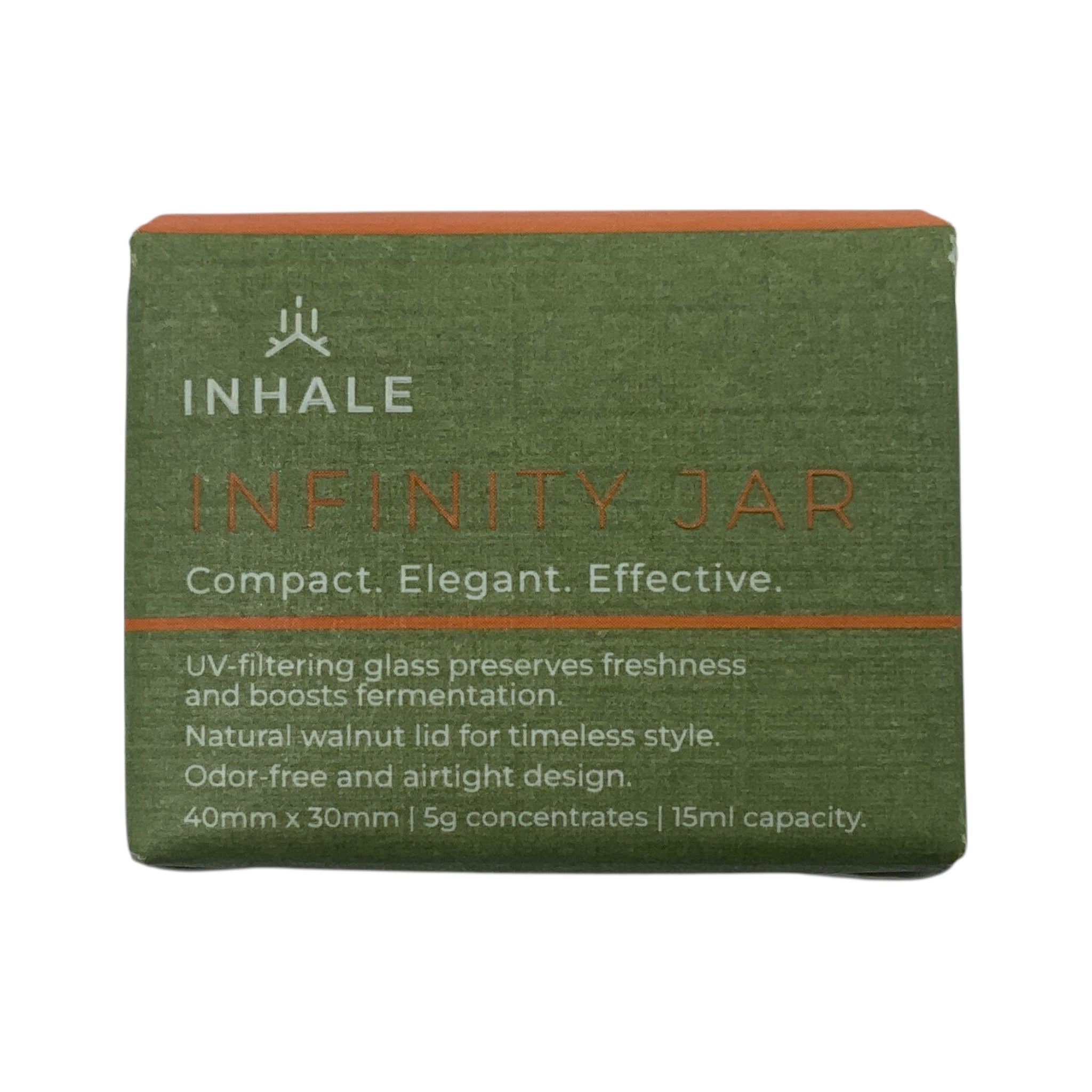 Inhale Infinity Jar 15ml   Verpackung