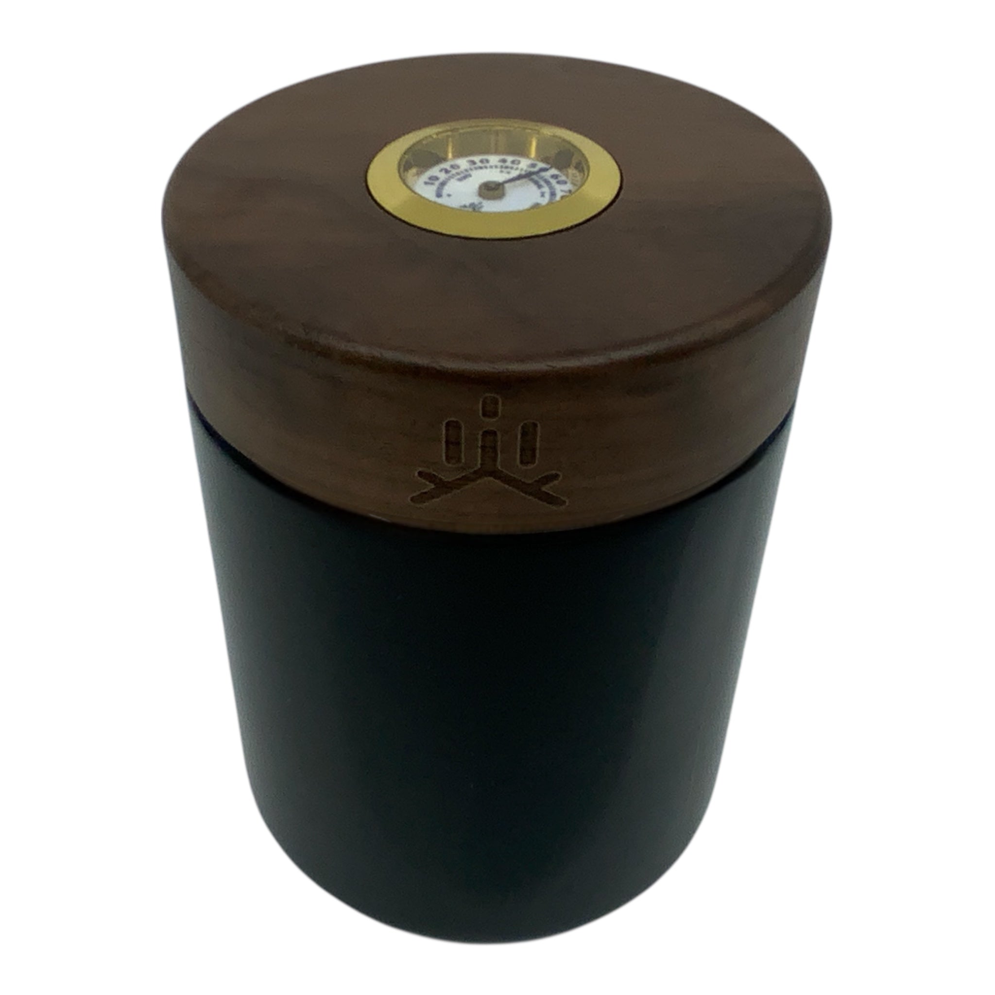 Inhale Infinity Jar 200ml  Deatils Hygrometer und Logo