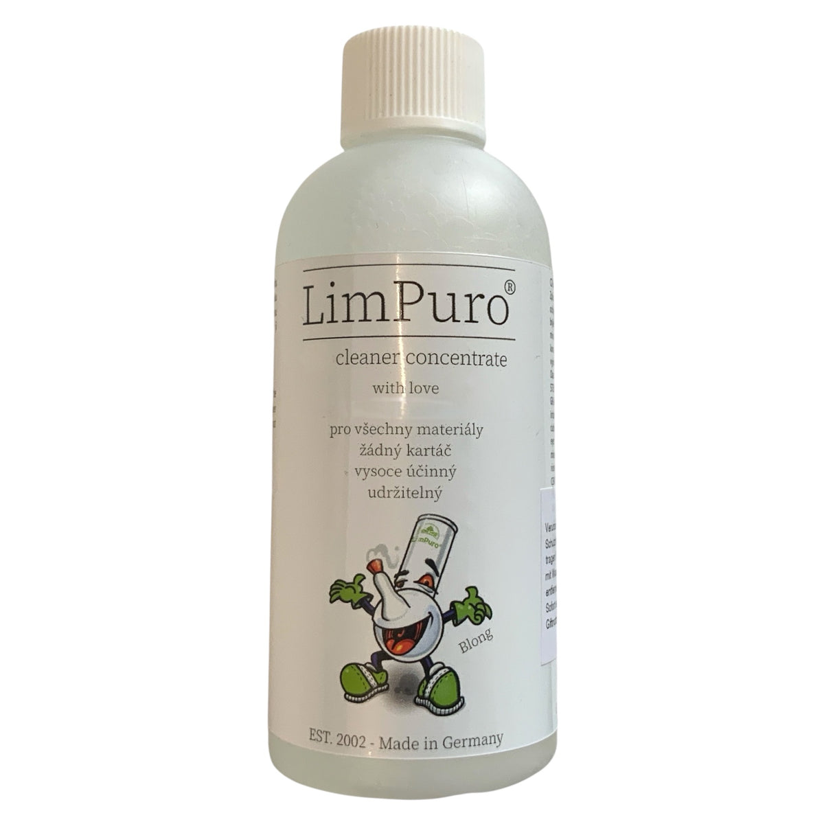 LimPuro Reiniger-Konzentrat in der 115-ml-Flasche