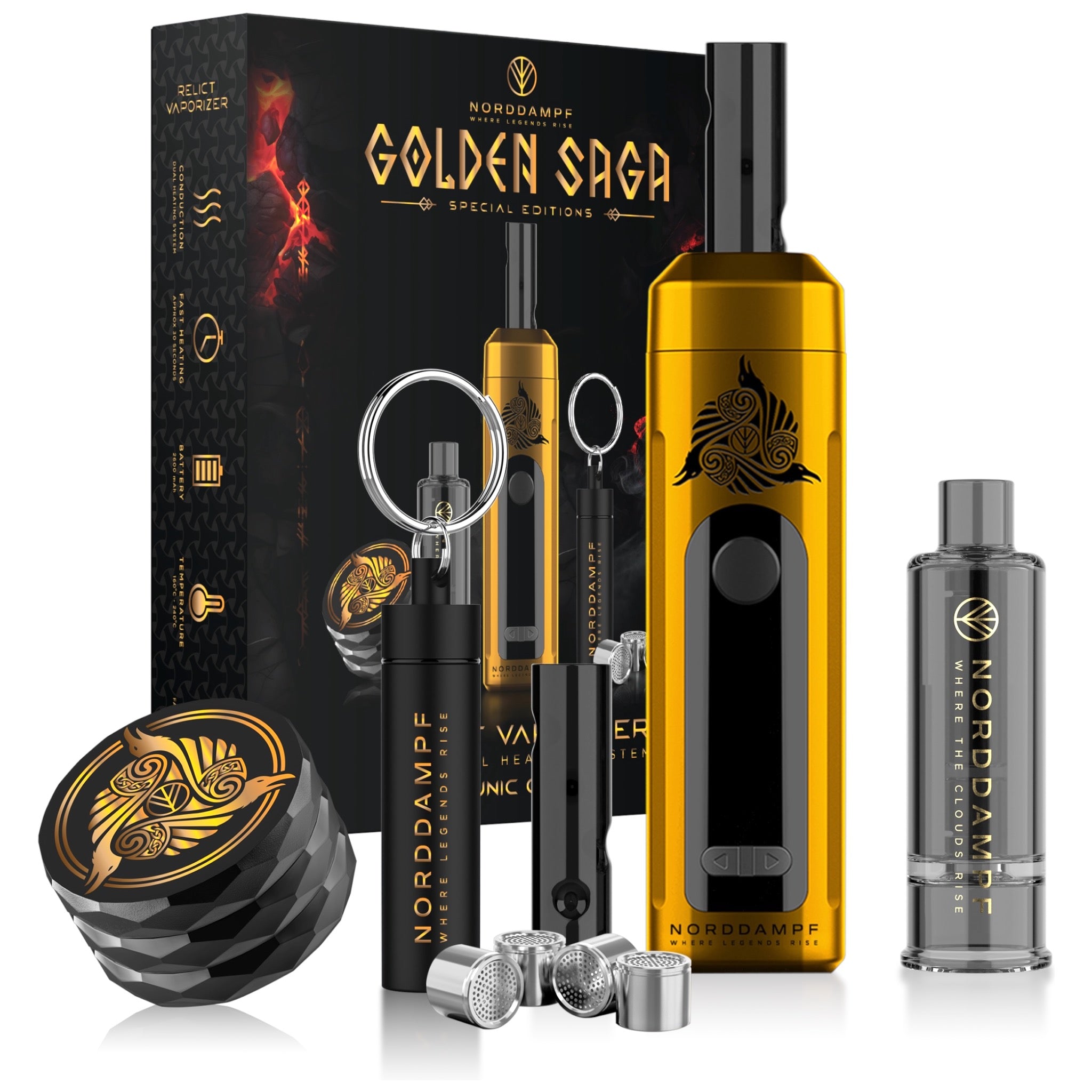 Norddampf Relict Golden Saga Special Editions komplett mit Verpackung