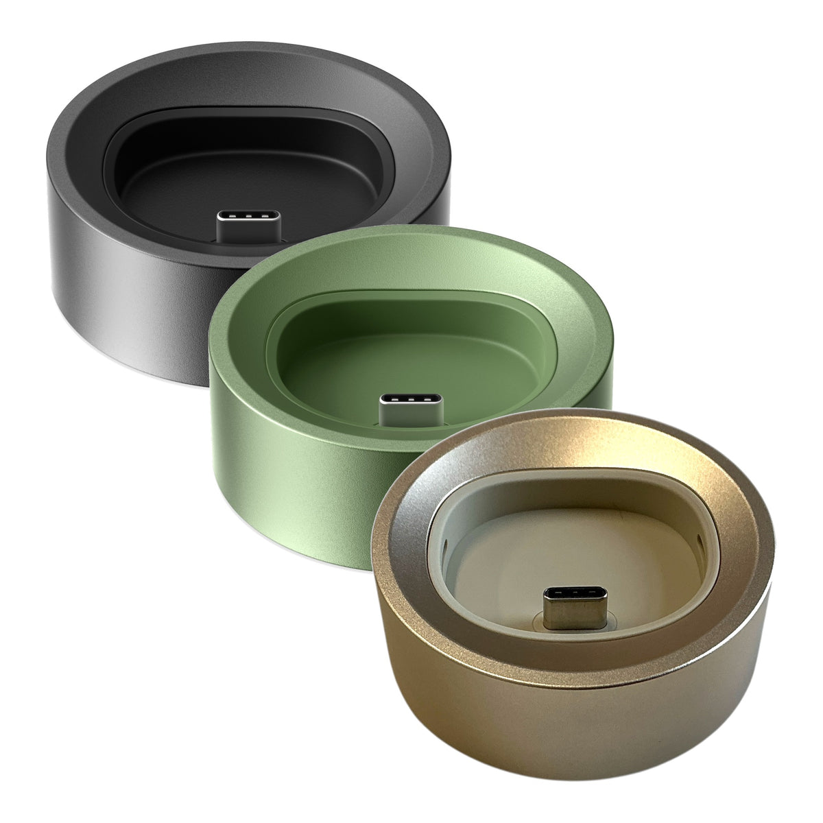Pax Flow Docking Station in 3 Farben - Onyx, Greenstone und Champagne Mist