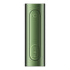 Pax Flow Greenstone Vaporizer mit falchem Mundstück von hinten