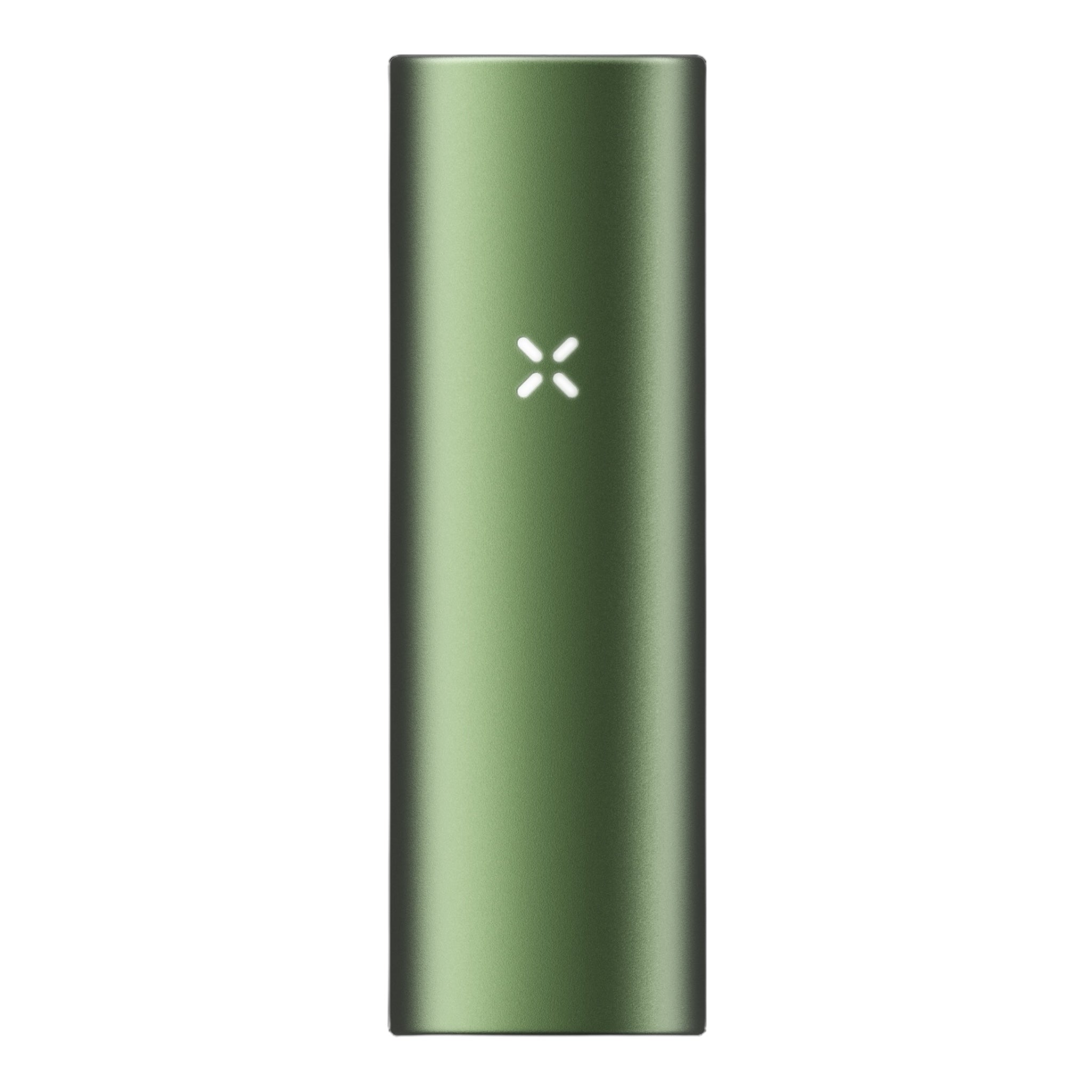 Pax Flow Greenstone Vaporizer mit flachem mundstück von vorne