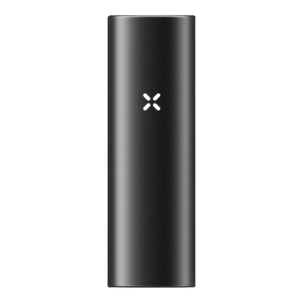 Pax Flow Onyx Vaporizer mit flachem Mundstück von vorne