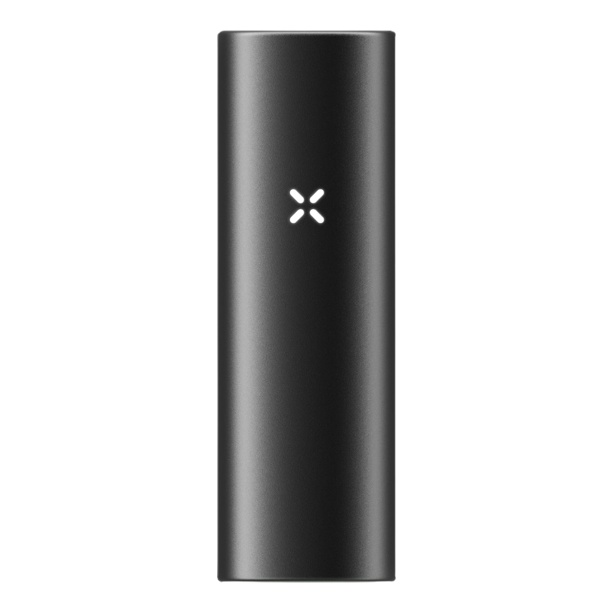 Pax Flow Onyx Vaporizer mit flachem Mundstück von vorne