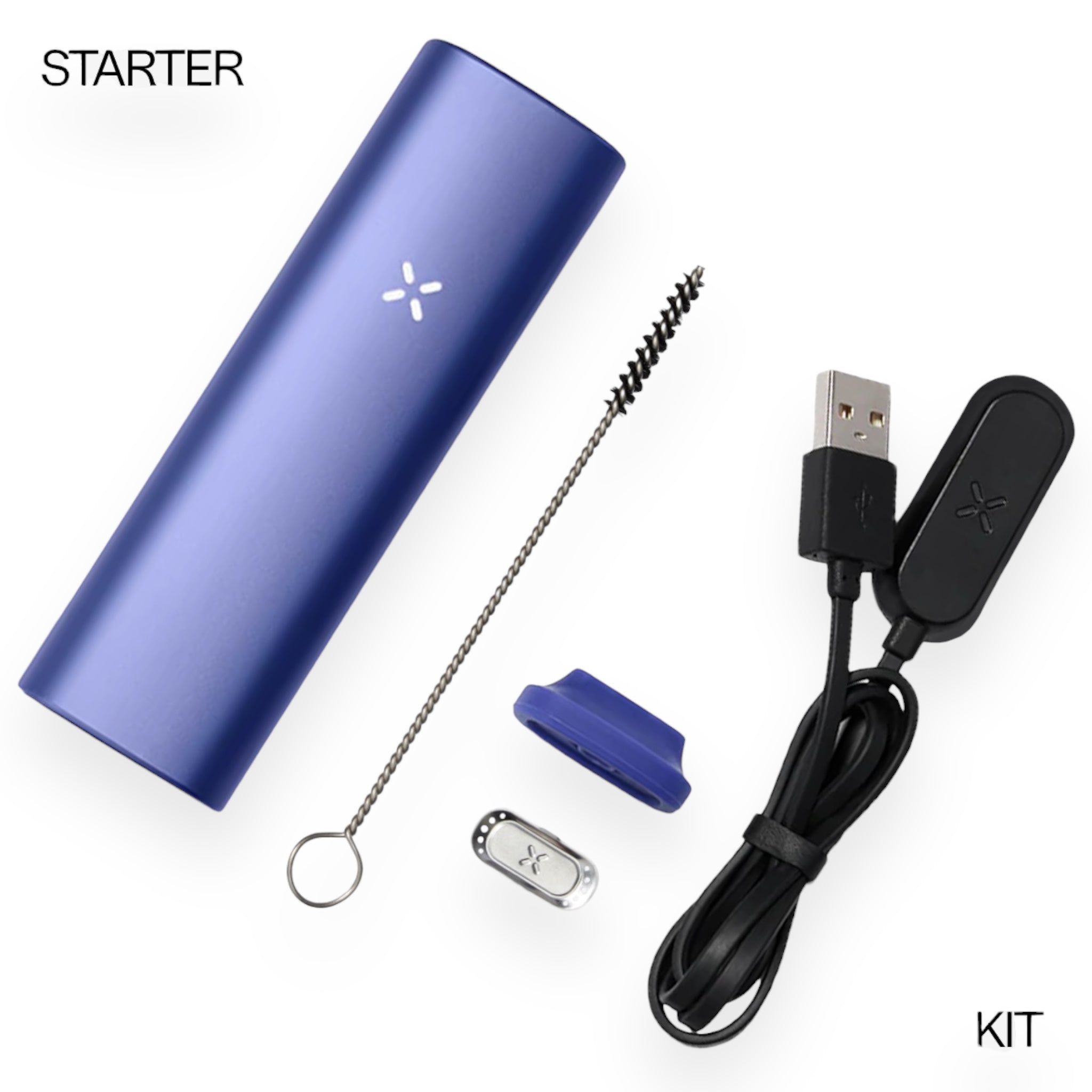 PAX Plus Starter Kit Periwinkle mit Zubehör