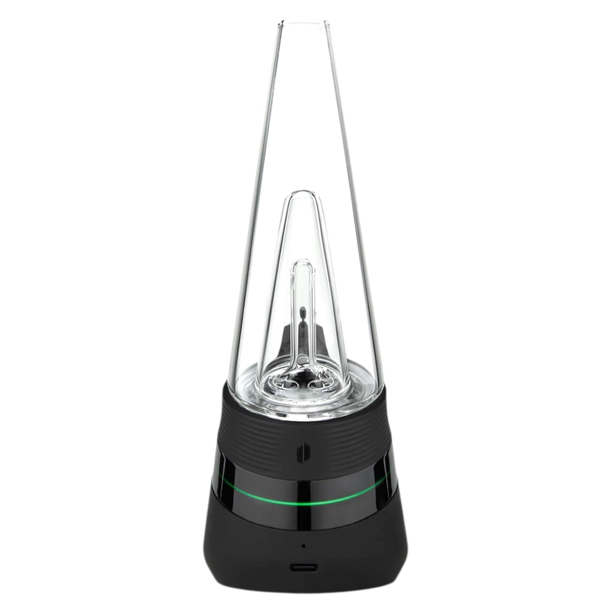 Puffco New Peak Onyx Details Anschluss und Led Ring