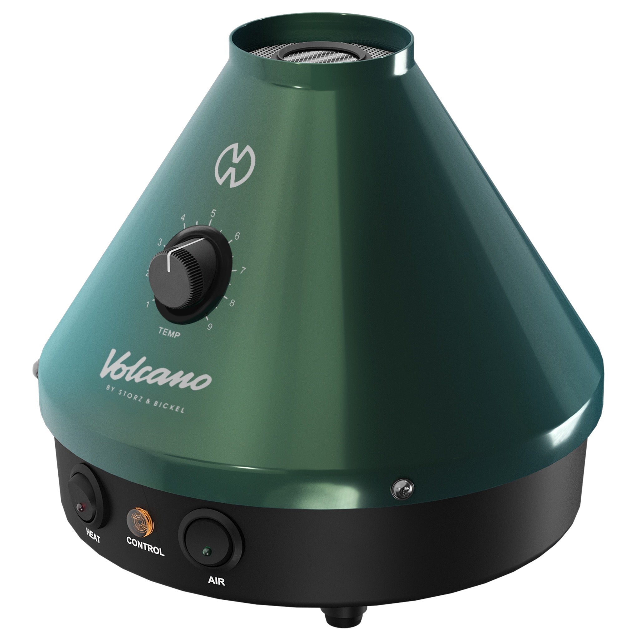 Storz & Bickel Volcano Classic Evergreen seitlich Details Front