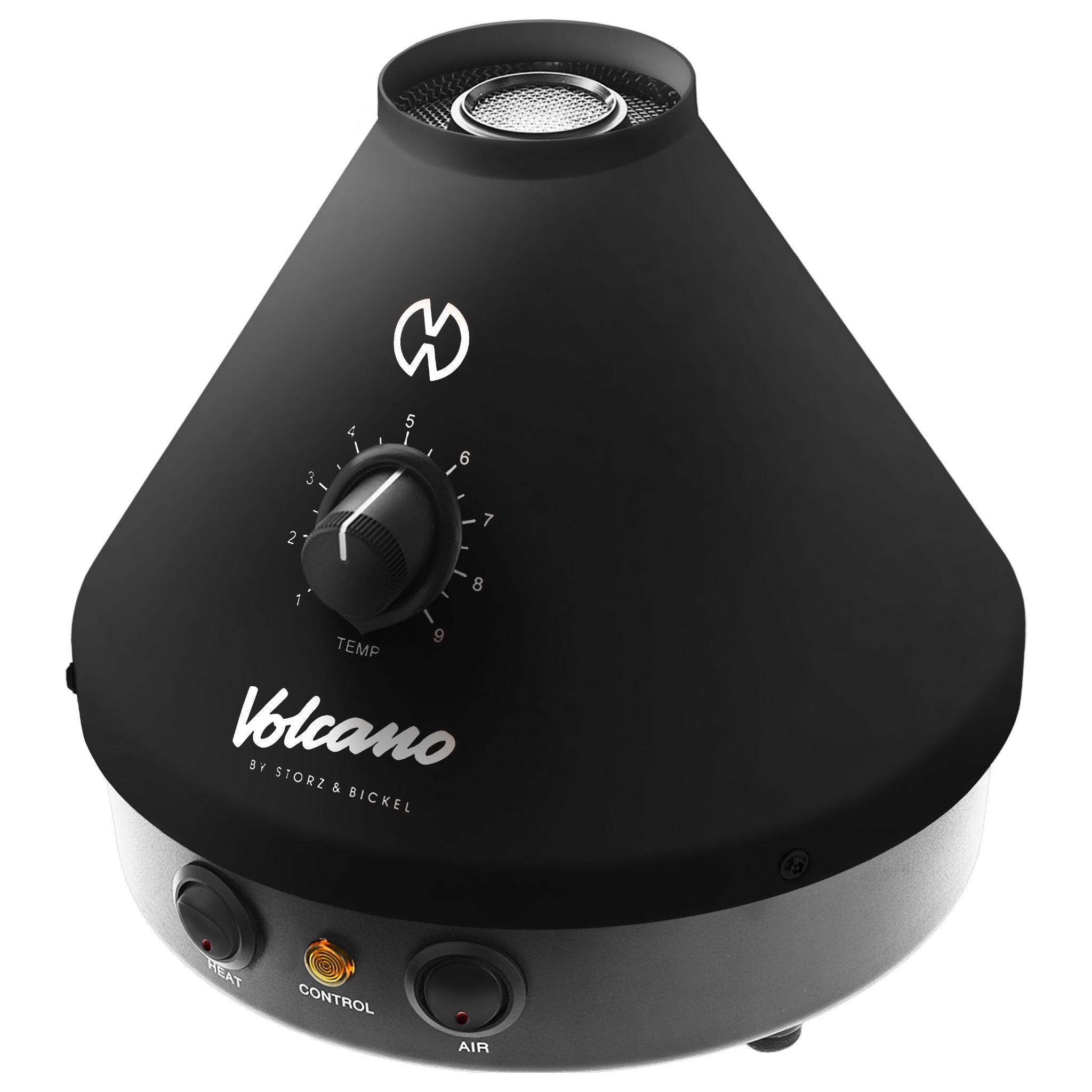 Storz&Bickel Volcano Classic Onyx seitlich Details front