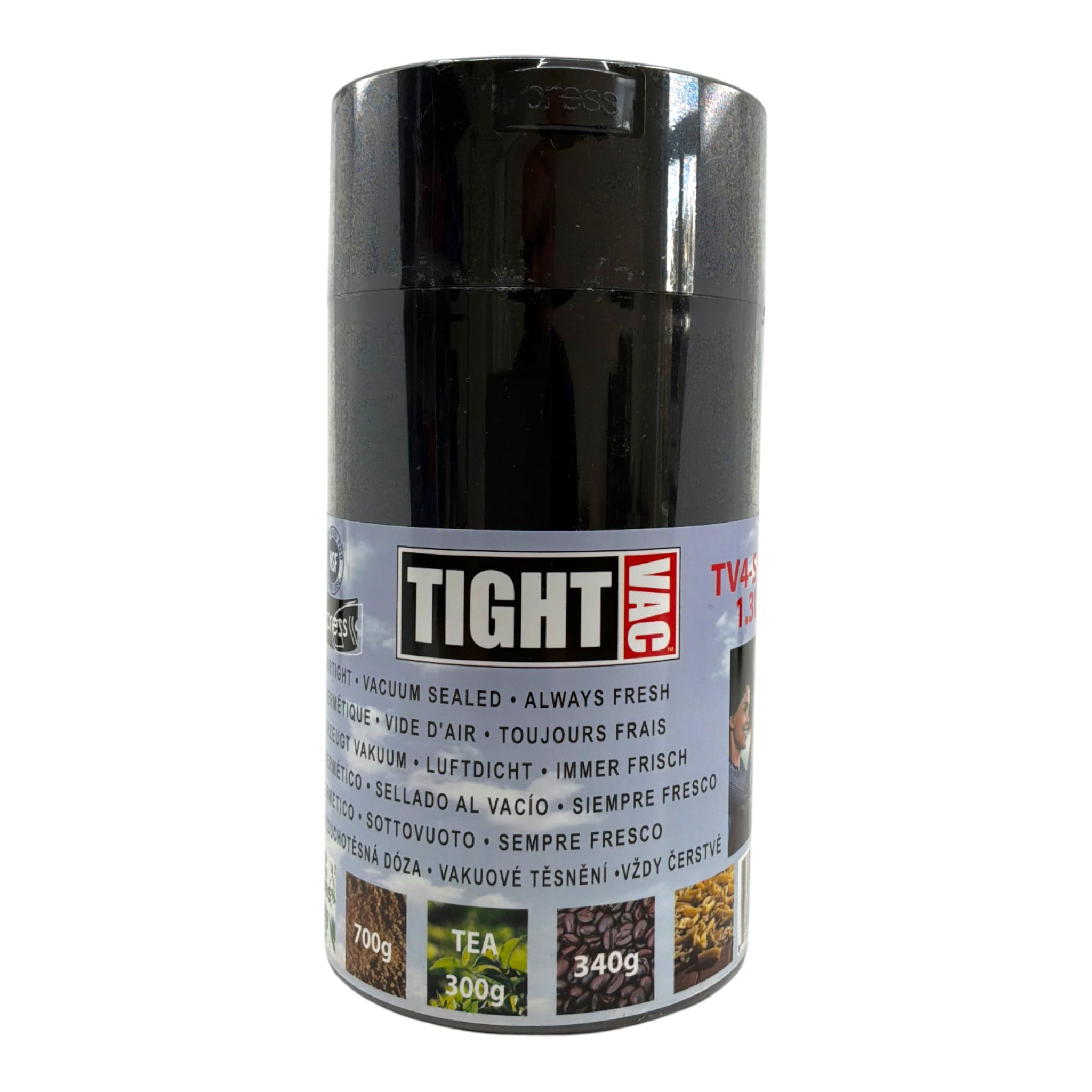 Tightpac Vitavac 1,3 L - luftdichter Vakuum-Container in drei Farb-Varianten