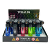TOBALIQ X3 Glo Jet Flame Feuerzeug in verschiedenen Farben Diyplay