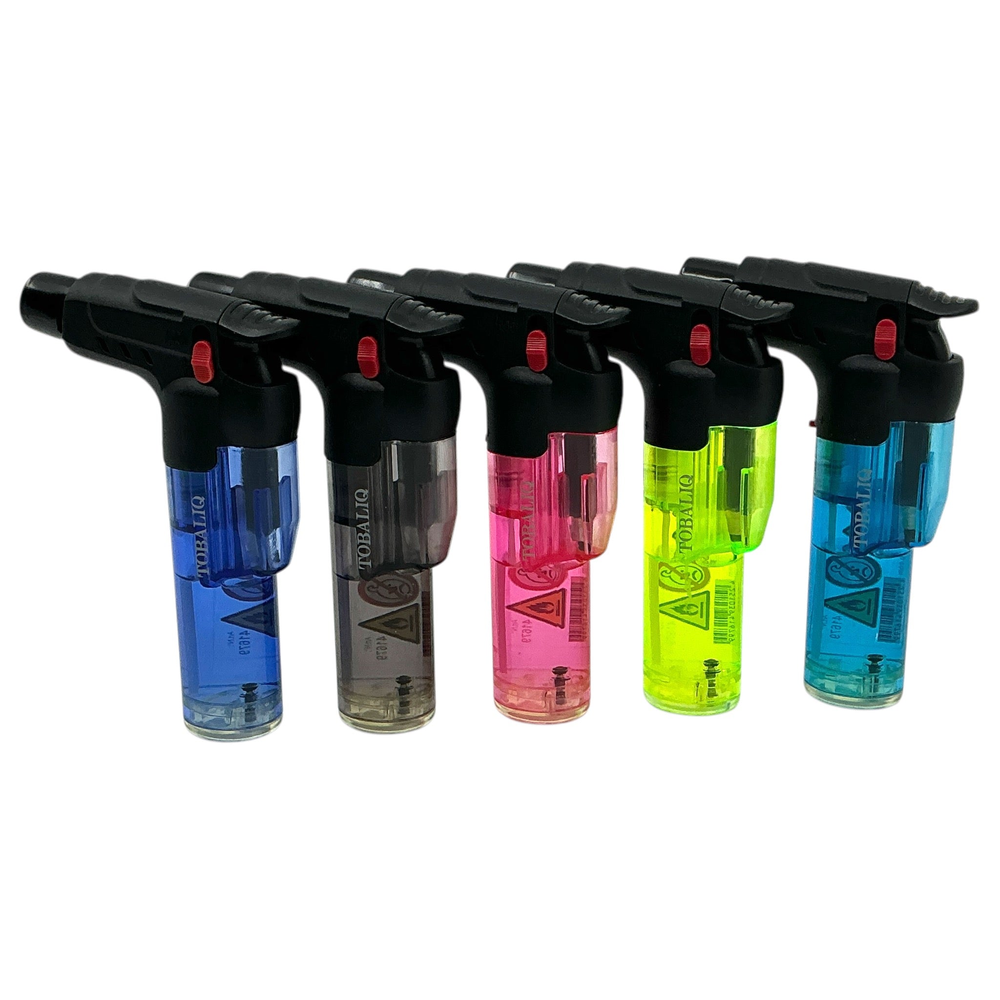 TOBALIQ X3 Glo Jet Flame Feuerzeug in 5 Farben