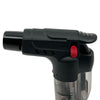 TOBALIQ X3 Glo Jet Flame Feuerzeug schwarz Details Sicherung