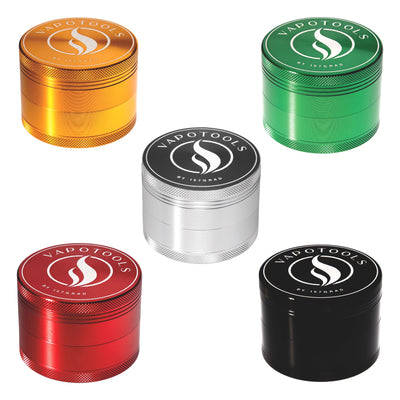 Vapotools by 157GRad Aluminium Premium Grinder 4tlg in 5 Farben