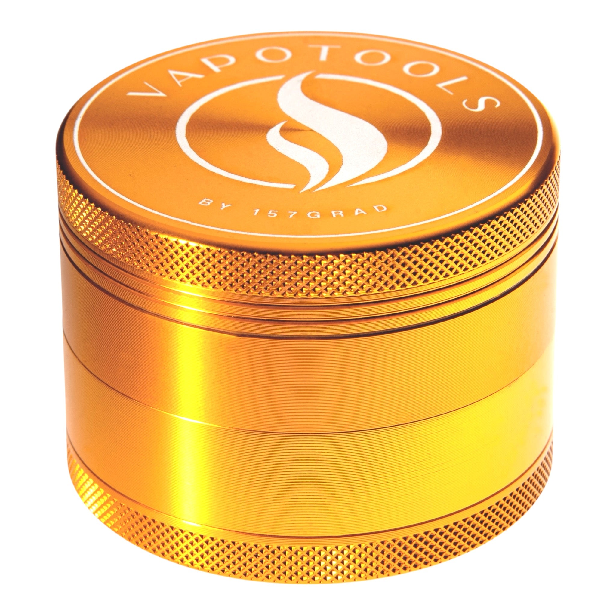 Vapotools by 157Grad Aluminium Premium Grinder Gold 