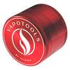 Vapotools by 157Grad Aluminium Premium Grinder Rot seitlich nach links