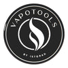 Vapotools by 157Grad Aluminium Premium Grinder Schwarz Deckel Detail Logo