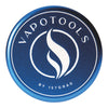 Vapotools by 157Grad Aluminium Ultra Grinder Blau Logo Details