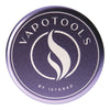 Vapotools by 157Grad Aluminium Ultra Grinder Lila Details Logo