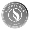 Vapotools by 157Grad Aluminium Ultra Grinder Silber Logo Details