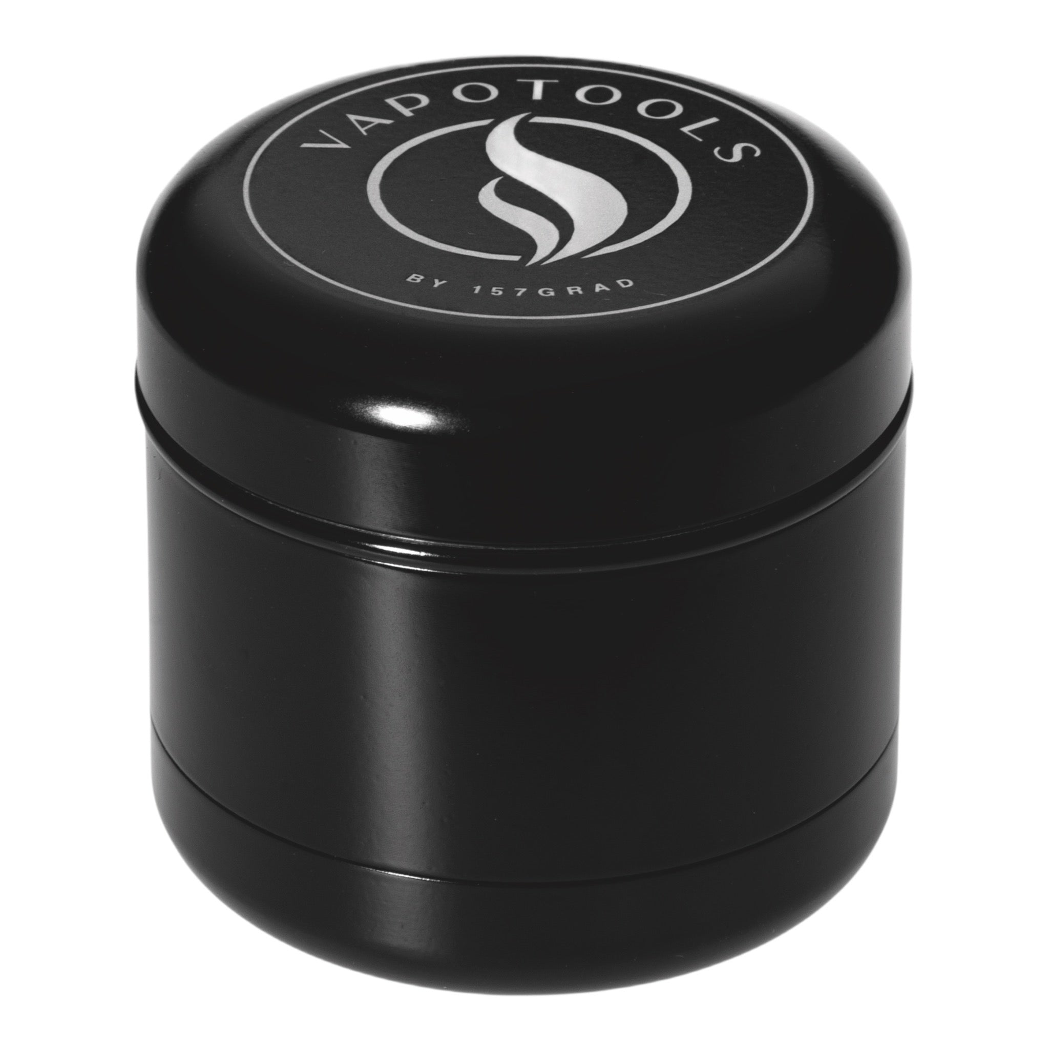 Vapotools by 157Grad Ceramic Herb Grinder 4teilig Schwarz 