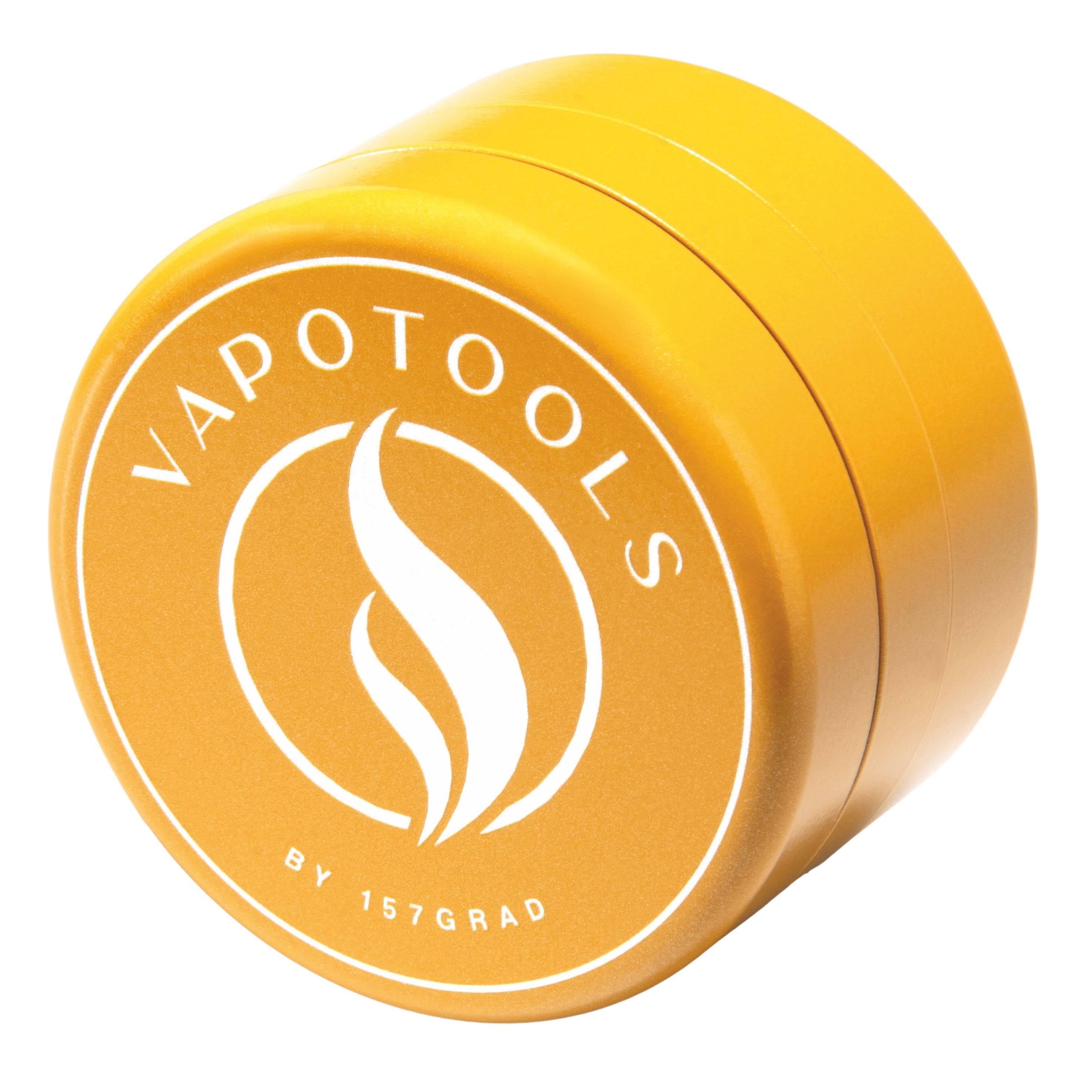 Vapotools by 157Grad Ceramic Ultra Grinder Gelb seitlich nach links