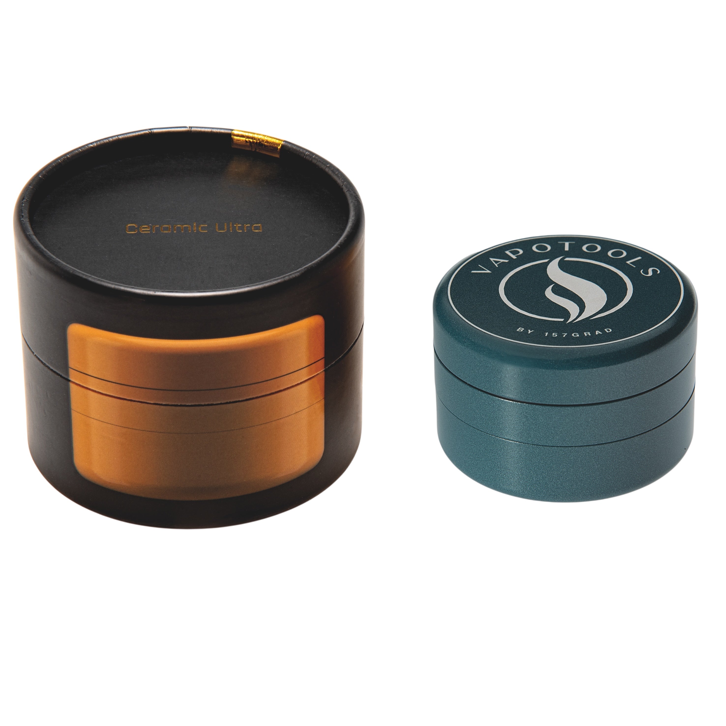Vapotools by 157Grad Ceramic Ultra Grinder Grün mit Verpackung