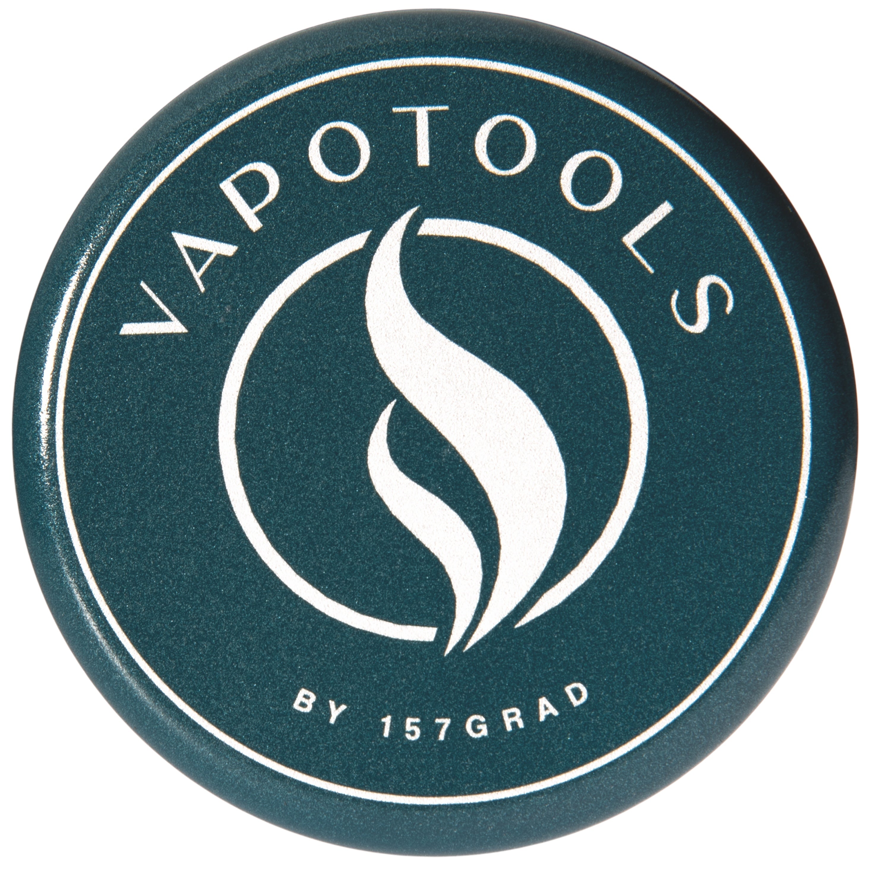 Vapotools by 157Grad Ceramic Ultra Grinder Grün Logo Details