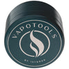 Vapotools by 157Grad Ceramic Ultra Grinder Grün frontal Details Logo