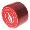 Vapotools by 157Grad Ceramic Ultra Grinder Rot seitlich nach links