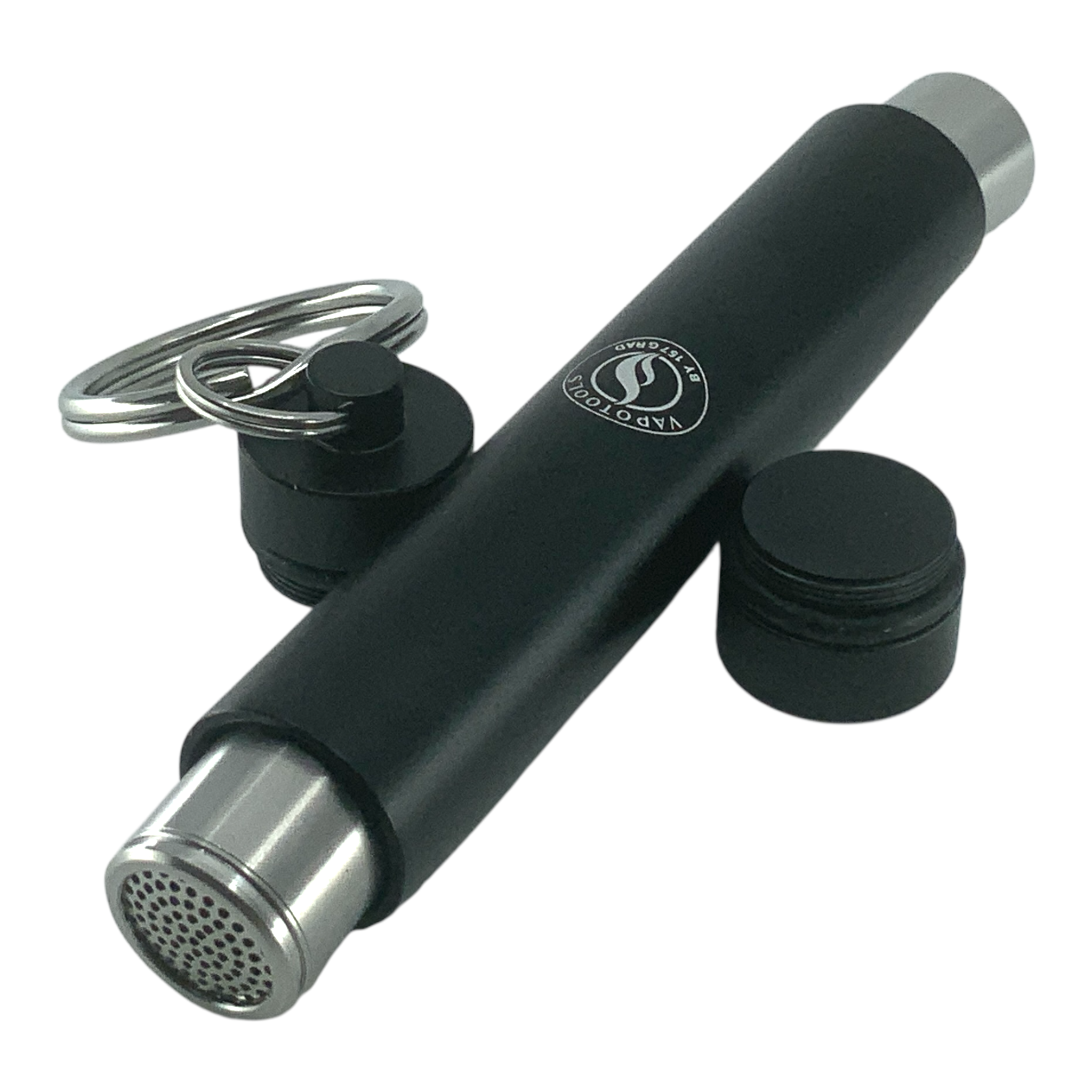 Vapotools by 157Grad Fenix Neo Kapselset mit 5 Dosierkapseln und Caddy beide Seiten geöffnet