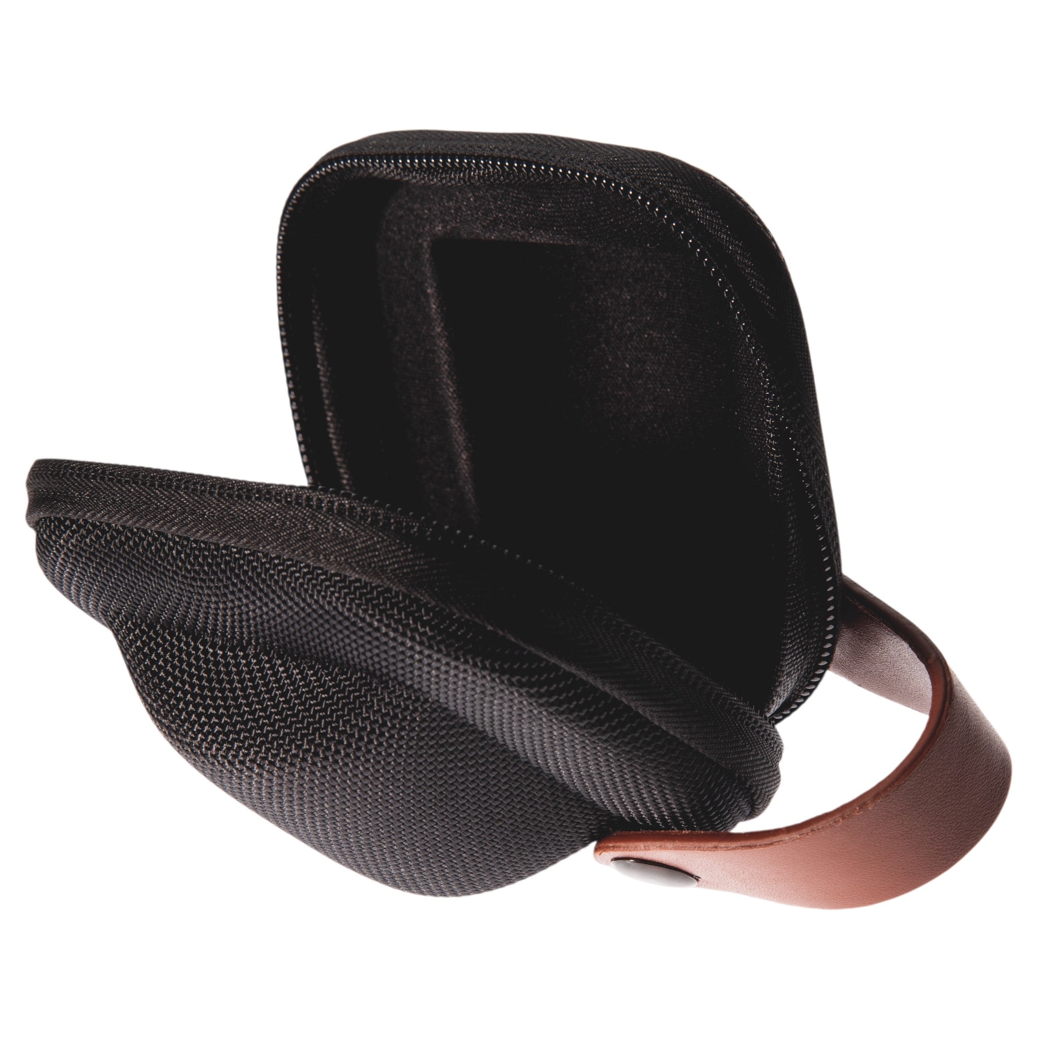 Vapotools by 157Grad Grindertasche Schwarz geöffnet seitlich