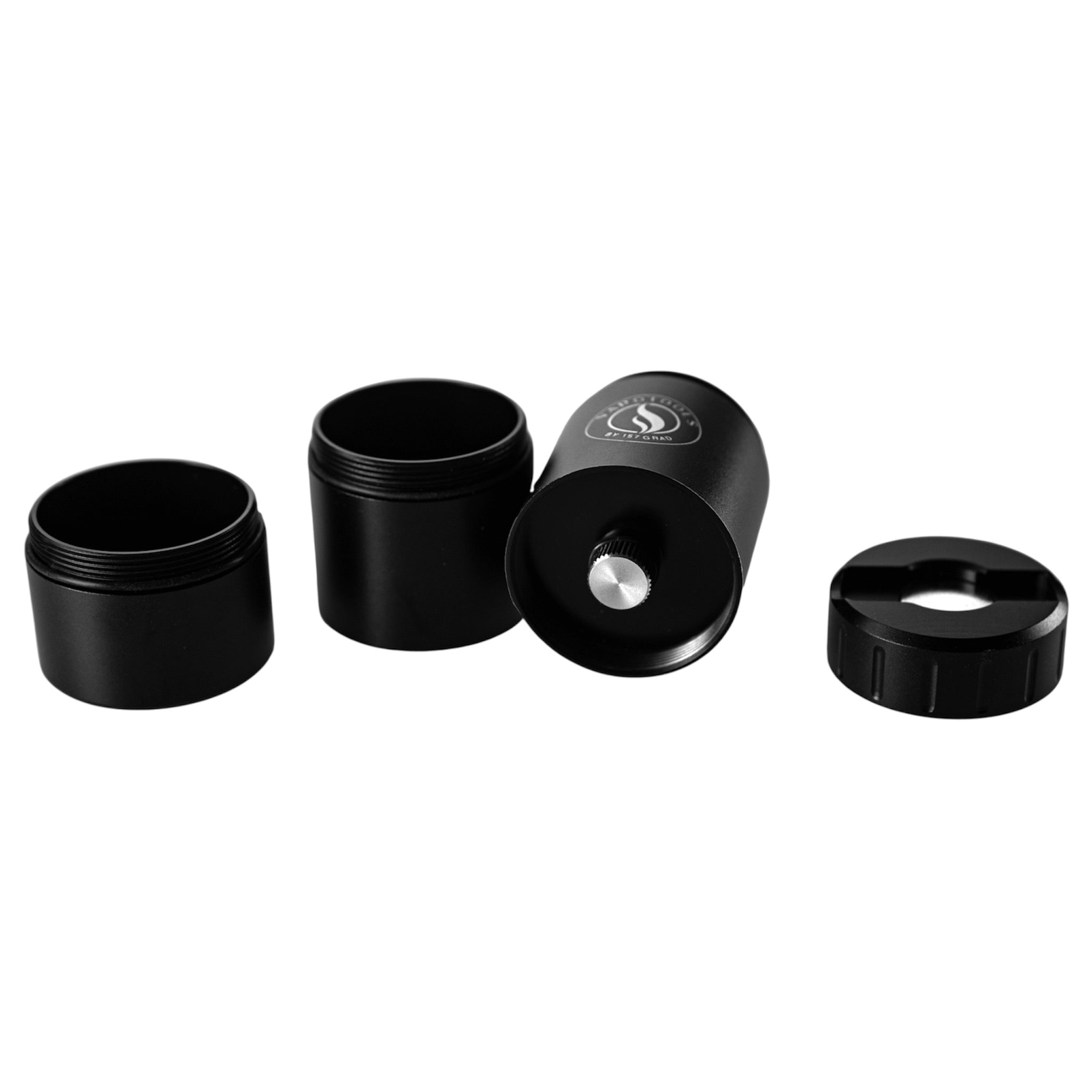 Vapotools by 157Grad Storage Debowler geöffnet in 4 Teile