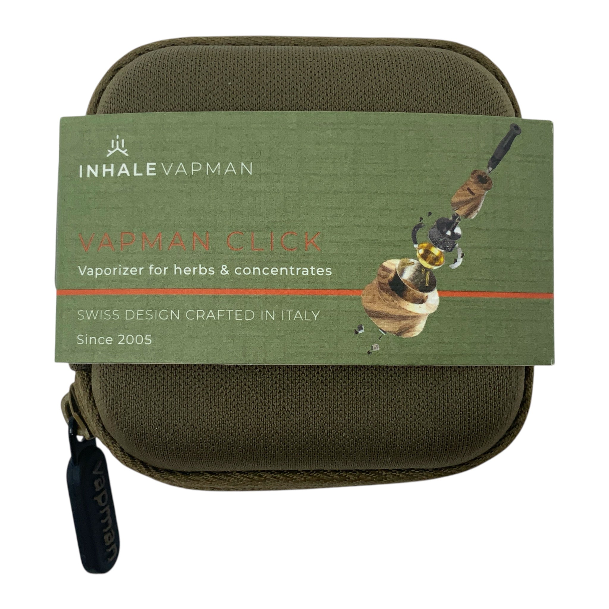 Inhale Vapman Click Classic Vaporizer Aufbewahrung und Verpackung