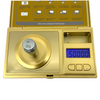 Vapouron CS-E Feinwaage goldfarben mit Kalibiriergewicht